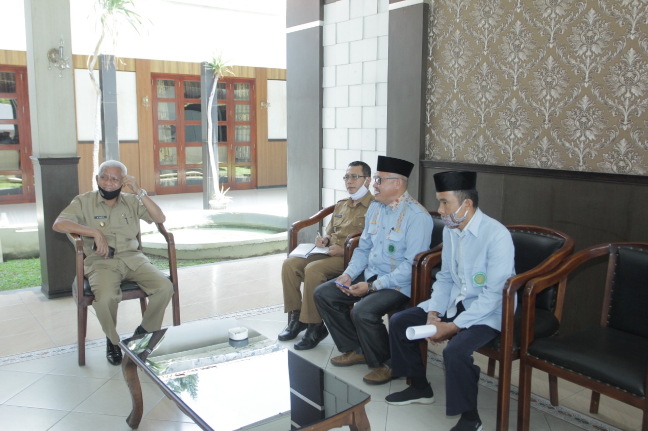 Bupati Asahan Terima Audensi Pengurus BKPRMI