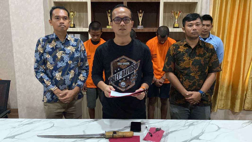 Sekawanan Begal Pepet Pengendara Honda CBR, 3 Tersangka Ditangkap Sat Reskrim Polresta Deli Serdang