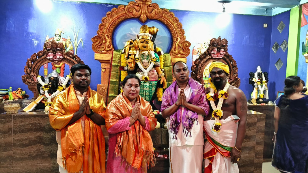 Untuk Pertama Kali Di Indonesia, Shri Minachi Amman Kuil Rayakan Ritual Meenakshi Thirukalyanam Puja