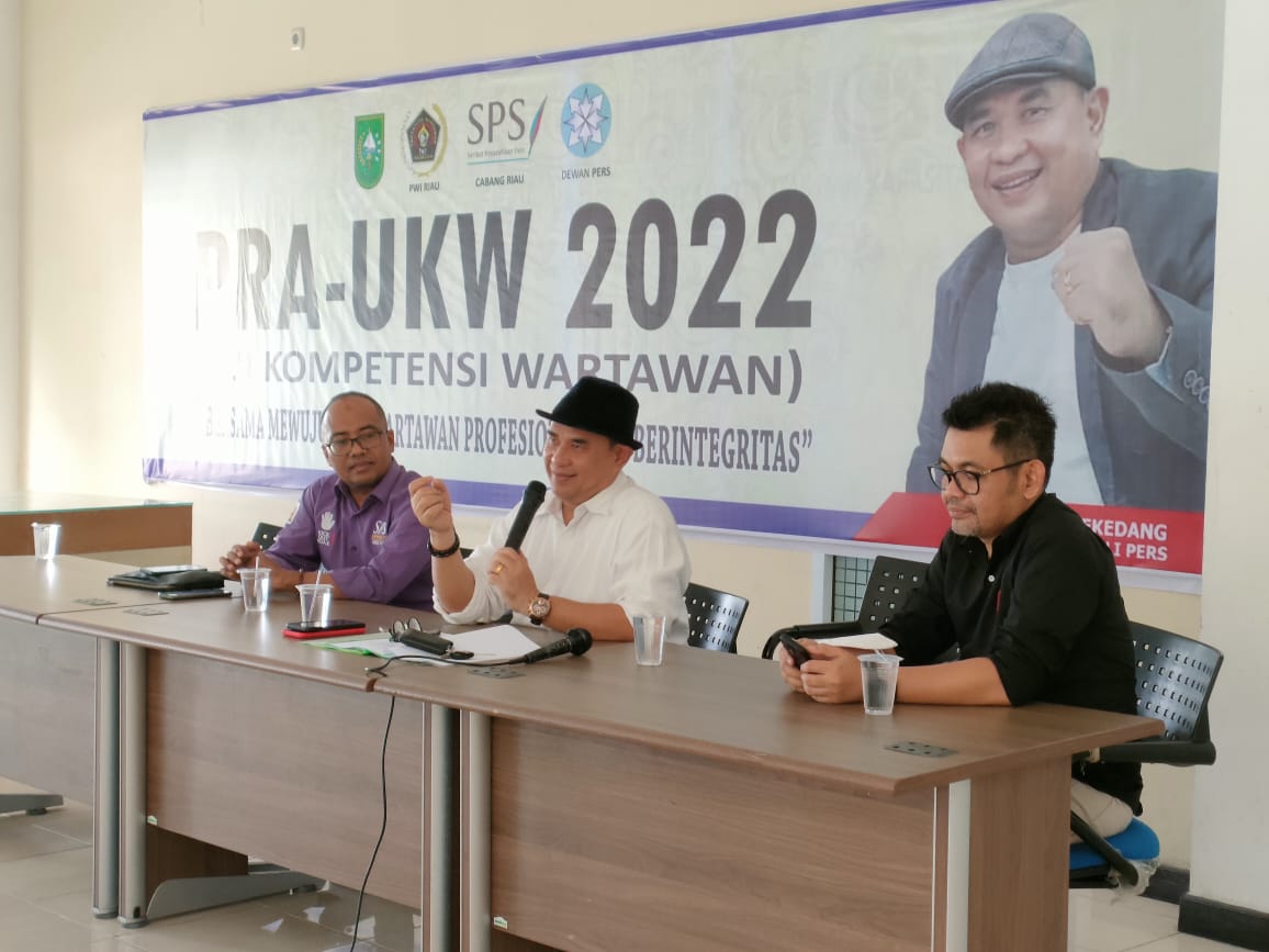Diikuti 30 Peserta, SPS Cabang Riau Gandeng  PWI Riau Gelar UKW