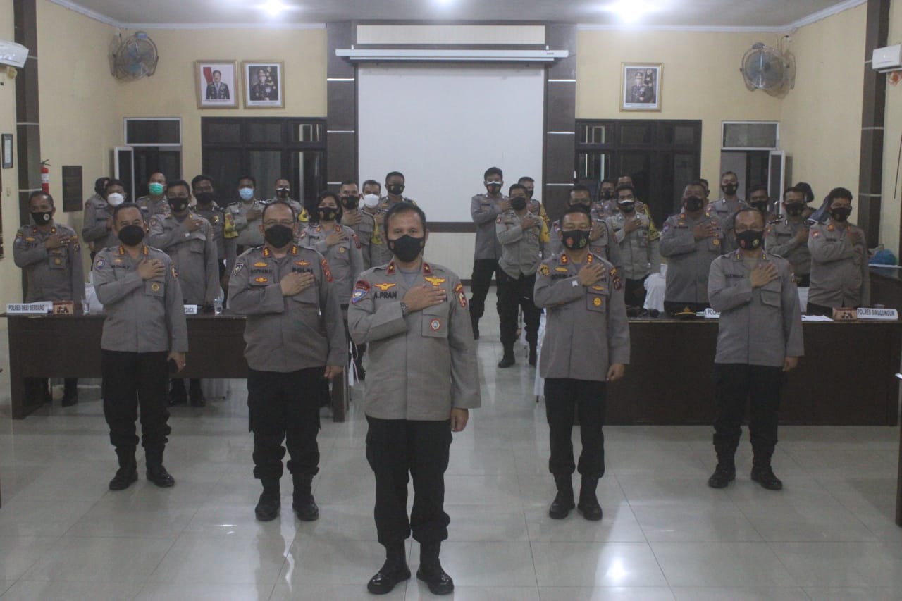 Kapolres Sergai Terima Kunjungan Tim Monev Korbinmas Baharkam Polri 