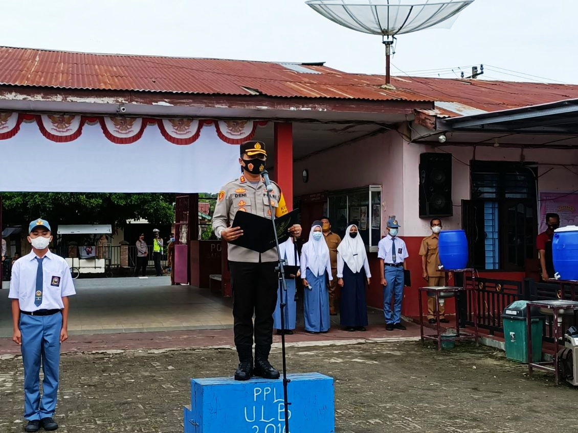 Kapolres Labuhanbatu:  Saya Doakan Adik-adik bisa menjadi orang yang berguna bagi Bangsa dan Negara