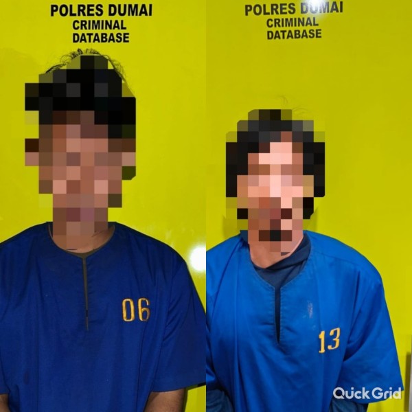 Polres Dumai Kembali Ungkap Kasus Narkoba, Amankan ±1 Kg Shabu dan Dua Tersangka