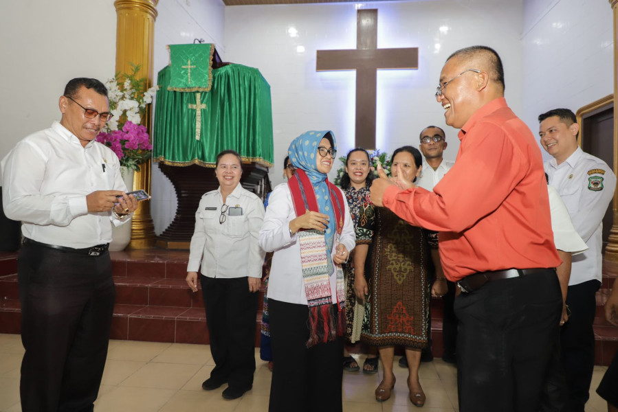 Wujudkan Generasi Muda Berakhlak Mulia, Wali Kota Kunjungi Sejumlah  Rumah Ibadah