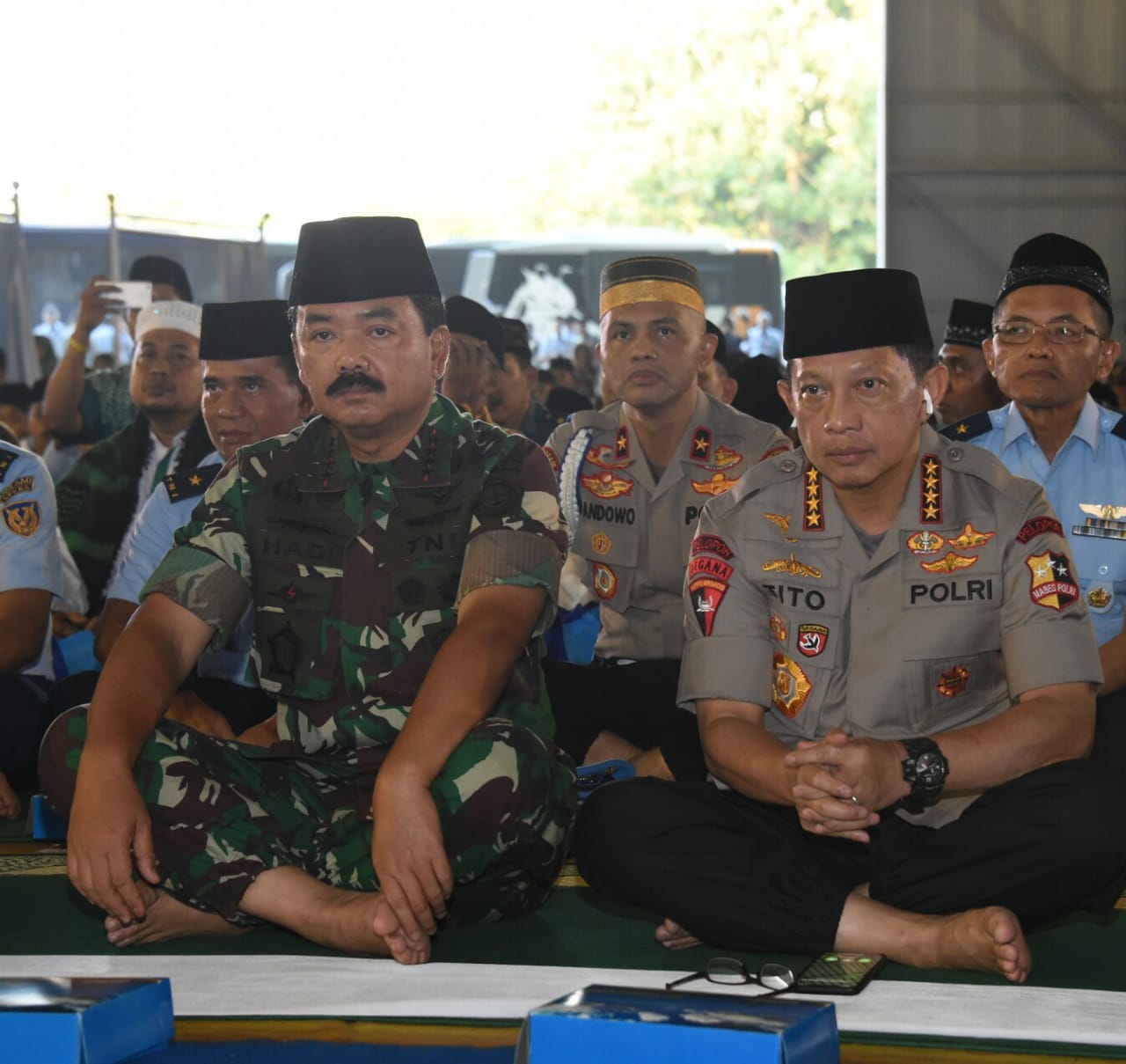 Safari Ramadhan Panglima TNI Bersama Keluarga Besar Skadron 11 Lanud Hassanudin Makassar