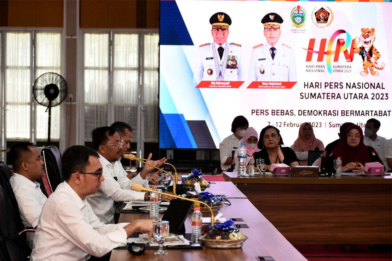 Pemprov, Forkopimda dan PWI Sumut Komitmen Sukseskan HPN 2023