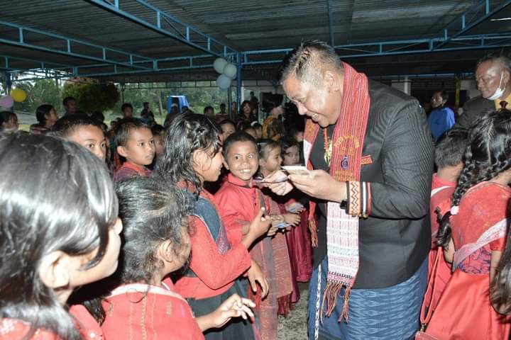 Bupati Dairi Eddy Berutu Hadiri Pesta 100 Tahun HKBP Kentara