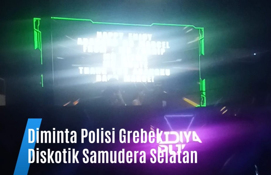 Rawan Peredaran Narkoba dan Dikunjungi Anak Dibawah Umur, Warga Minta Polres Binjai dan Forkopimda Grebek Diskotik Samudera Selatan
