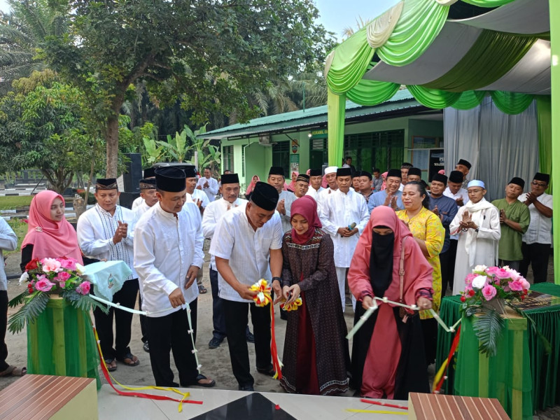 Safari Ramadhan Di Koramil 08 Secanggang, Dandim 0203/Lkt Resmikan Mushollah Al- Ikhlas