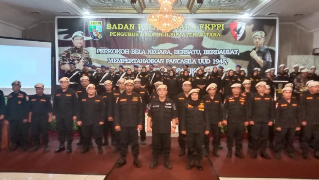 PD II FKPPI SUMUT LANTIK BADAN BELA NEGARA FKPPI SUMUT