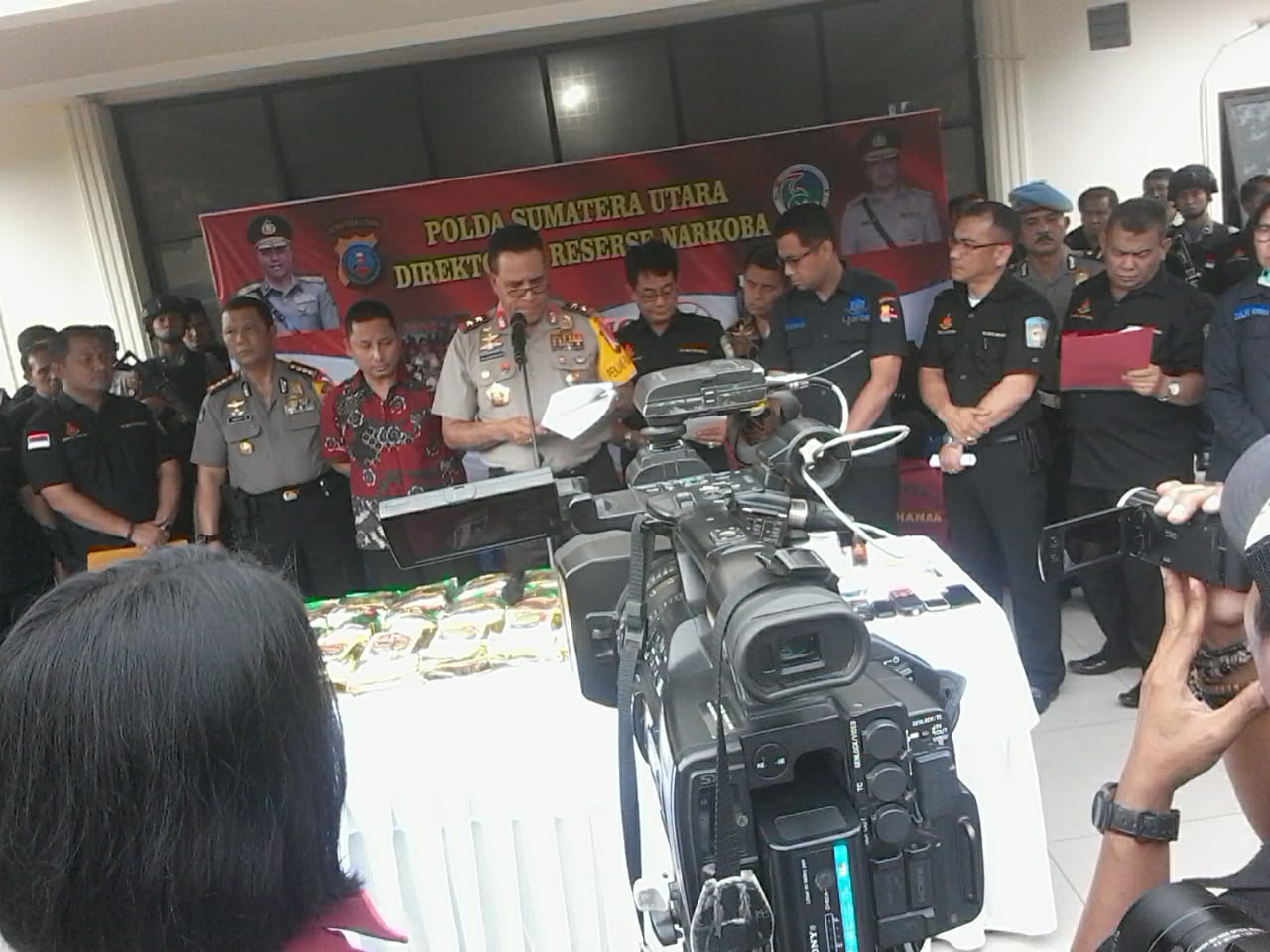 Polda Sumut Ungkap Kasus  Narkotika  Seberat 28,18 Kg Jaringan Malaysia– Aceh– Medan
