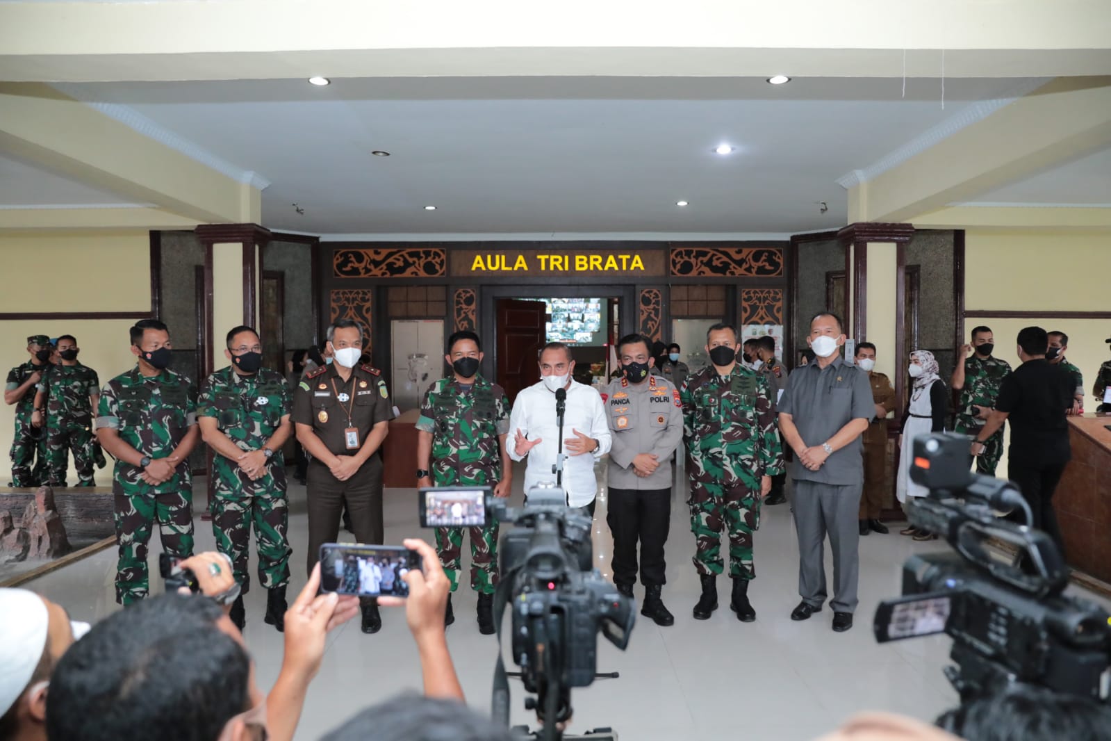 Covid-19 Naik, Kapolda Sumut Gelar Rapat Lintas Sektoral Bersama Forkopimda