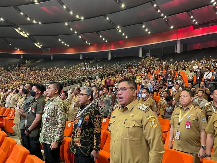Bupati Dairi Hadiri Rakornas Kepala Daerah dan Forkopimda Tahun 2023 di Bogor