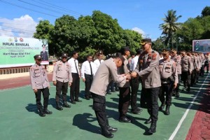 Ada Apa Ya Kapolres Mandailing Natal Minta Maaf Kepada Personil?
