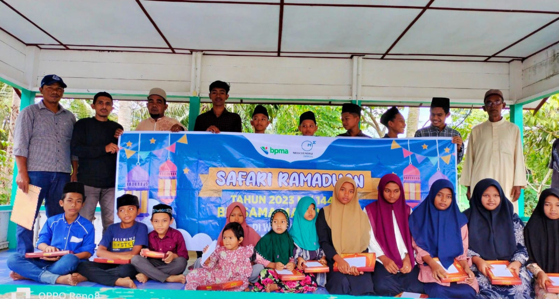 Kades dan Camat Apresiasi BPMA-MEDCO Bantu Anak Yatim
