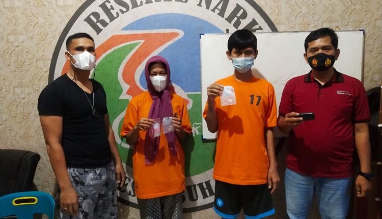 Dua Tahun Pengedar Sabu, Manohara Seorang IRT Akhirnya Diamankan Satresnarkoba Polres Labuhanbatu