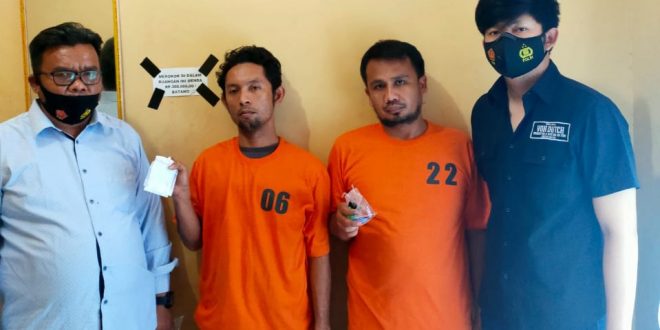 Dua oknum pegawai RSUD Rantauprapat diciduk Satres Narkoba Polres Labuhanbatu