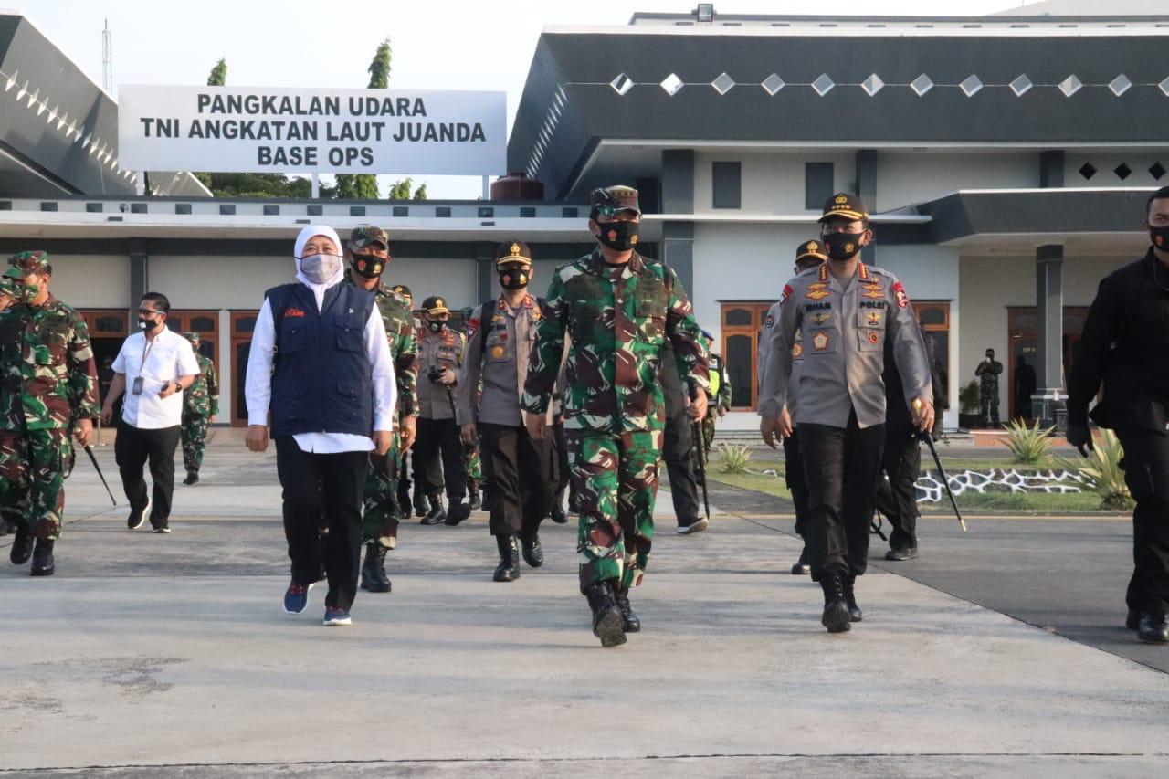 Panglima TNI dan Kapolri Pimpim Rapat Terkait Penanganan Covid-19 di Jawa Timur