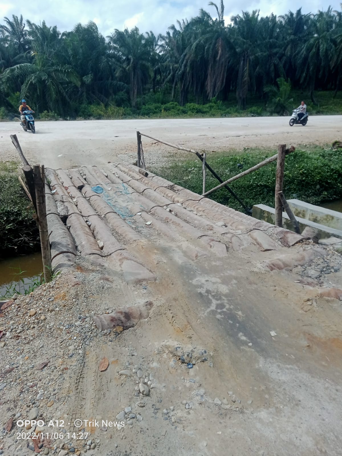 Apa Kabar Rekanan?, Jembatan Pengganti Sementara Bikin Degdegan Pengguna Jalan