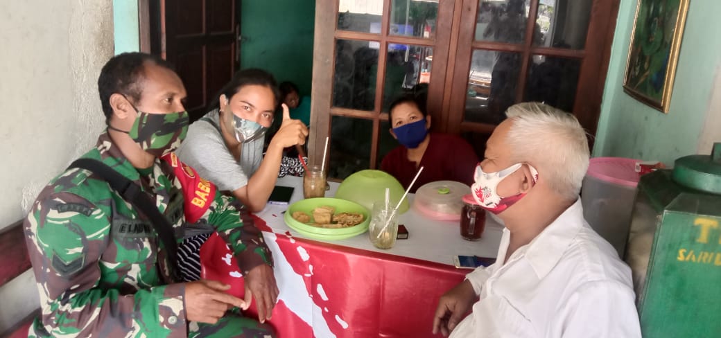 Dengan AKB Wujud Nyata Interaksi Yang Baik Antara Babinsa dan Warganya