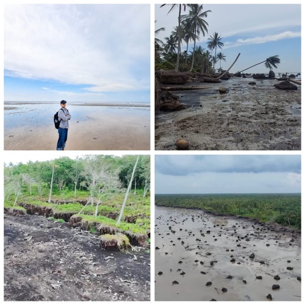 Pulau Rangsang semakin Tergerus, Desa Tanah Merah Diujung Kehancuran: Berapa lama lagi Pemerintah akan Diam?