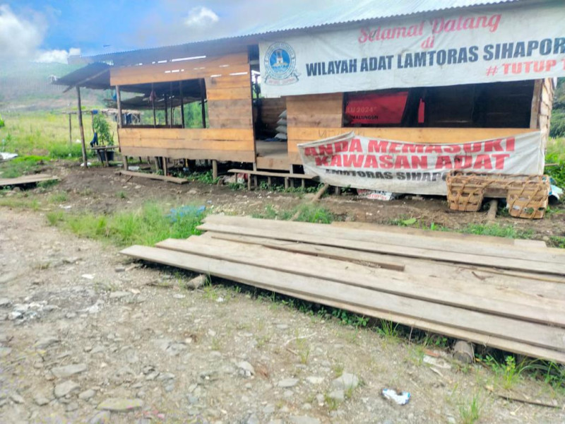 KLHK RI :Penetapan Hutan Adat Belum Penuhi Syarat, LAMTORAS Tunjukkan Eksistensi Tanami Lahan PT.TPL