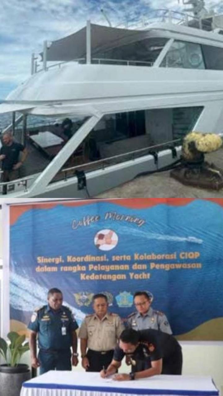 Bea Cukai Biak: Tren Kedatangan Yacht 2020 hingga 2023 Mengalami Kenaikan Signifikan