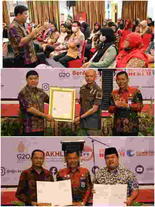 Pemko Dumai, Kanwil Kemenkumham Riau dan DJK Gelar Sosialisai Hak Cipta