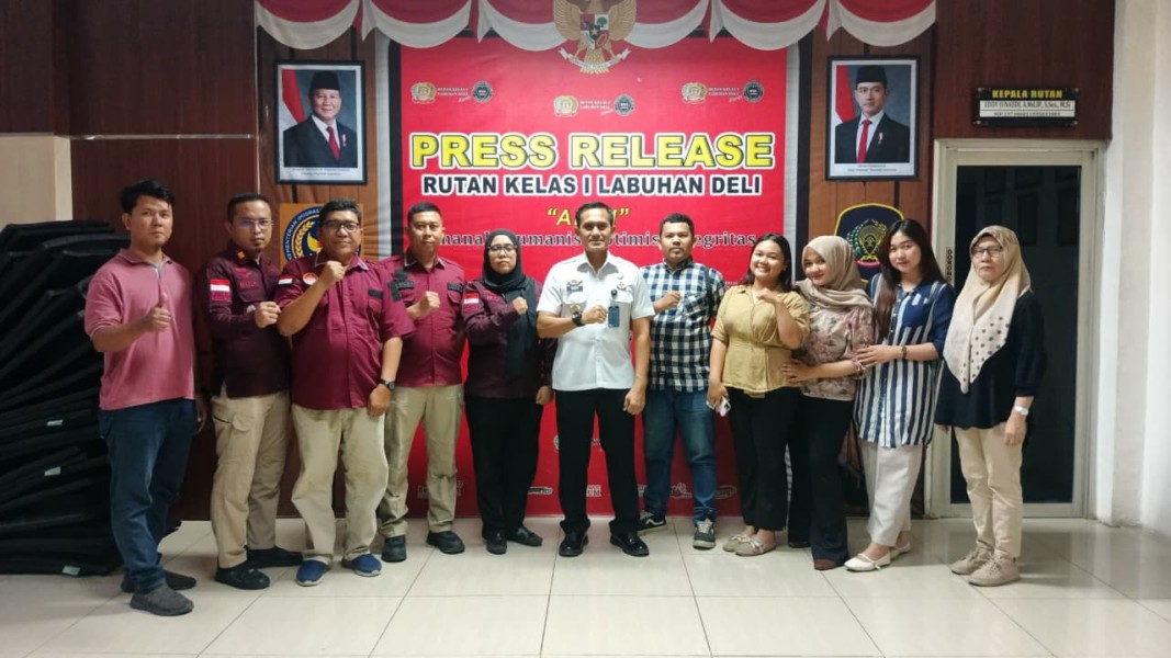 Setetes Darah Sejuta Harapan, Rutan Labuhan Deli Gelar Donor Darah Bersama RS Adam Malik
