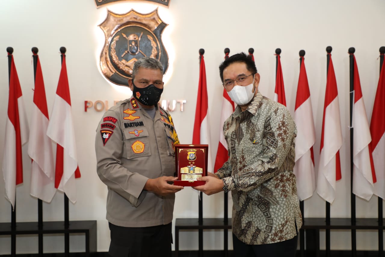 Polda Sumut Jalin Silaturrahmi dan Kerjasama dengan PTPN lll