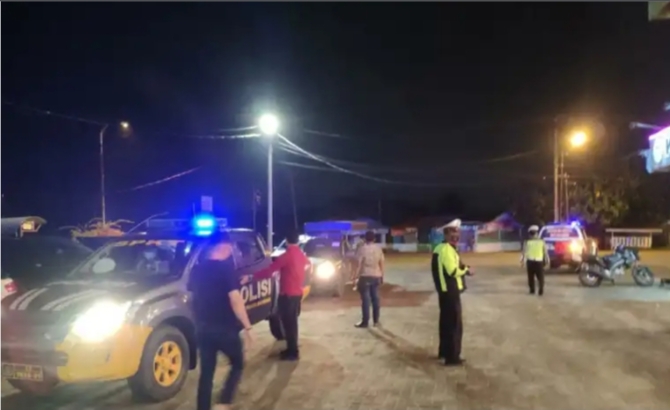 Personil Polresta Deli Serdang Rutin Melaksanakan Patroli Pada Di Malam Hari,Mencegah Kriminalitas P