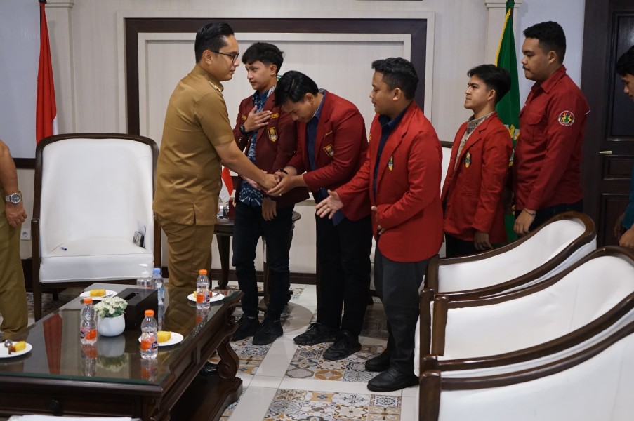 Terima Audiensi PC IMM Kota Medan, Rico Waas : Pemko Medan Butuh Peran Mahasiswa Dalam Membangun Kota