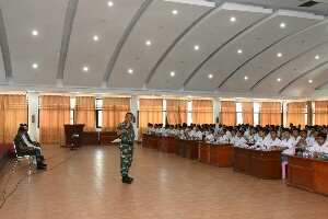 Tim Werving Lantamal I Sosialisasi Penerimaan Prajurit  TNI AL Sampai ke Daerah Pegunungan 
