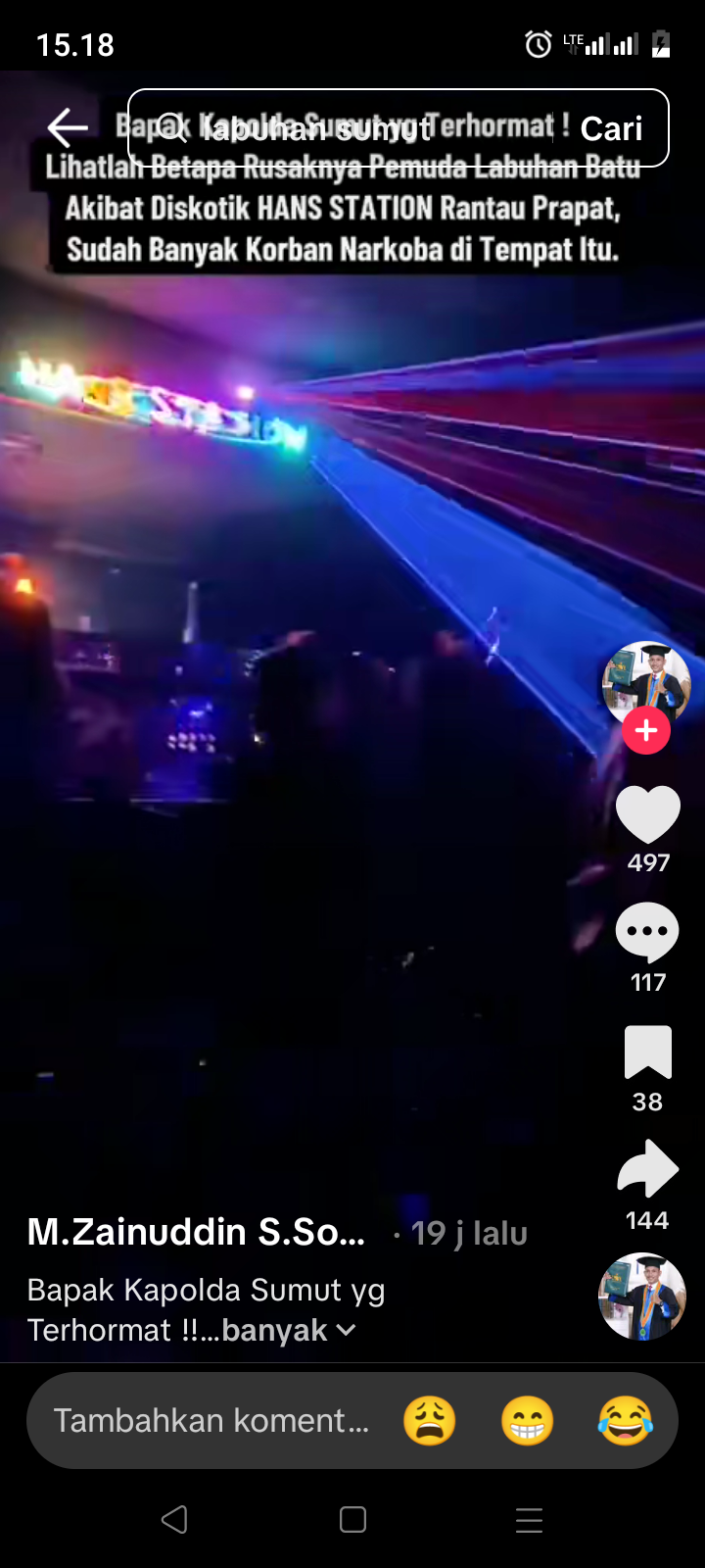 Tak Ada Ijin, THM Hans Club Station Rantau Prapat Dipadati Penggunjung Belia Diduga Sarang Peredaran Narkoba
