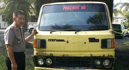 Polsek Pagar Merbau, Amankan Sebuah Truck Colt Diesel Bermuatan Minyak Tanah. 