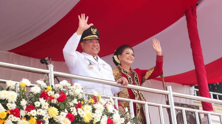 HUT RI ke-78 Tahun 2023, Bupati Eddy Berutu Sampaikan Pencapaian Dairi Unggul
