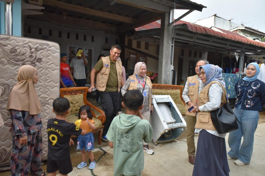 BTN Berikan Relaksasi Kredit kepada 22.879 Nasabah Kredit Konsumer Terdampak Banjir dan Tanah Longsor di Sumatera