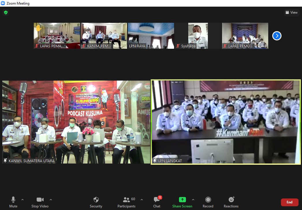 KUSUMA Sapa, Kakanwil Pantau Persiapan UPT Untuk Kegiatan Bakti Sosial Kumham Peduli