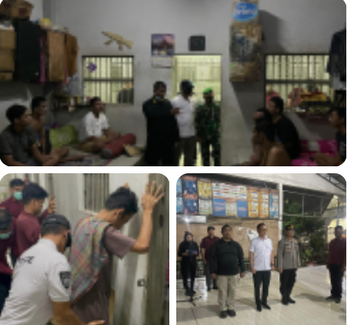 Komitmen Bersama Bebas Narkoba, BNNK Binjai Razia Ruang Tahanan di Lapas Kelas II A Binjai
