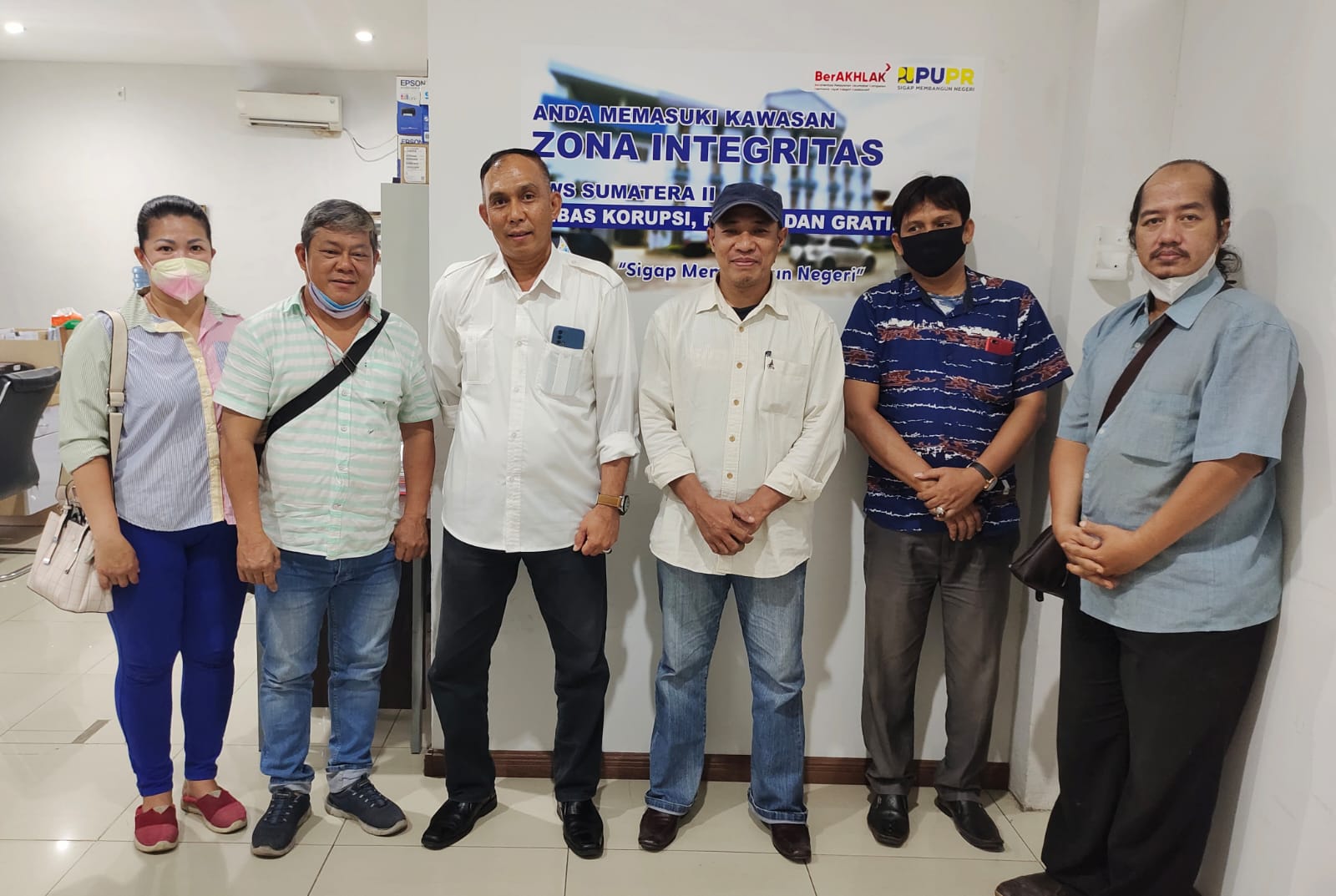 Kementerian PUPR melalui BWS Sumatera II Sumut Terima Kunjungani Panitia Festival Bakar Tongkang