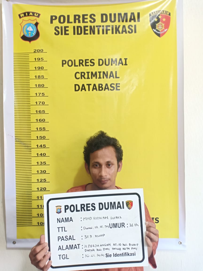 Tim Opsal Polsek Dumai Timur Ringkus Tiga Orang Pelaku Pencurian