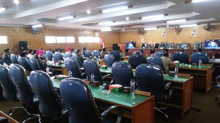 Banyak Kursi Kosong saat Presiden Jokowi Pidato, Ini Tanggapan Ketua DPRD 