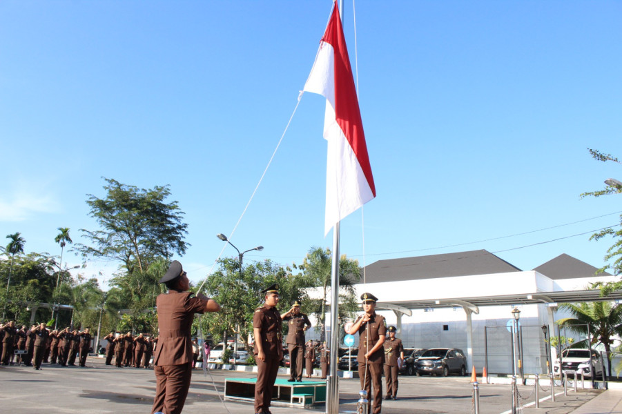 Kajati Sumut Idianto Pimpin Upacara Hari Sumpah Pemuda, Momentum Membangkitkan Semangat Kolaborasi