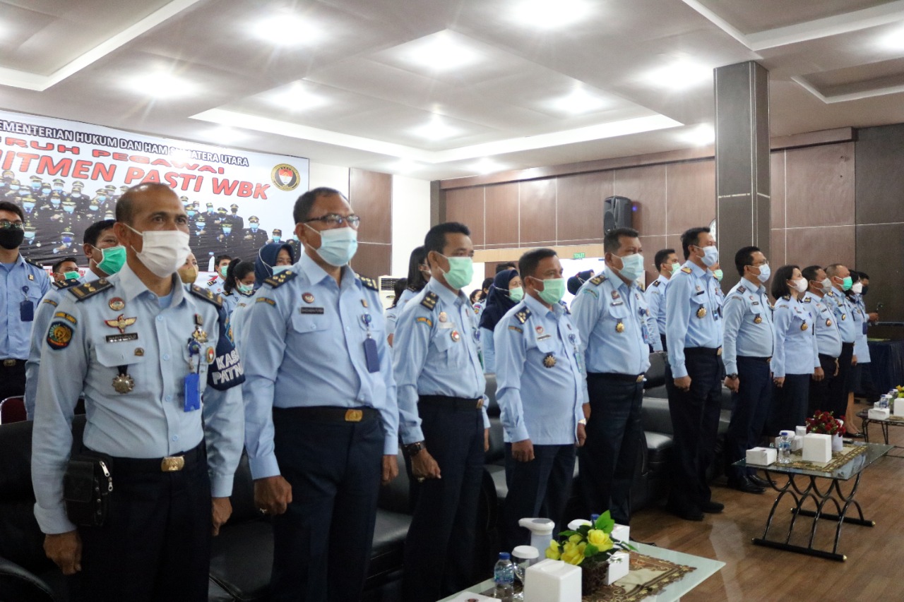 Kanwil Kemenkumham Sumut  Launching 