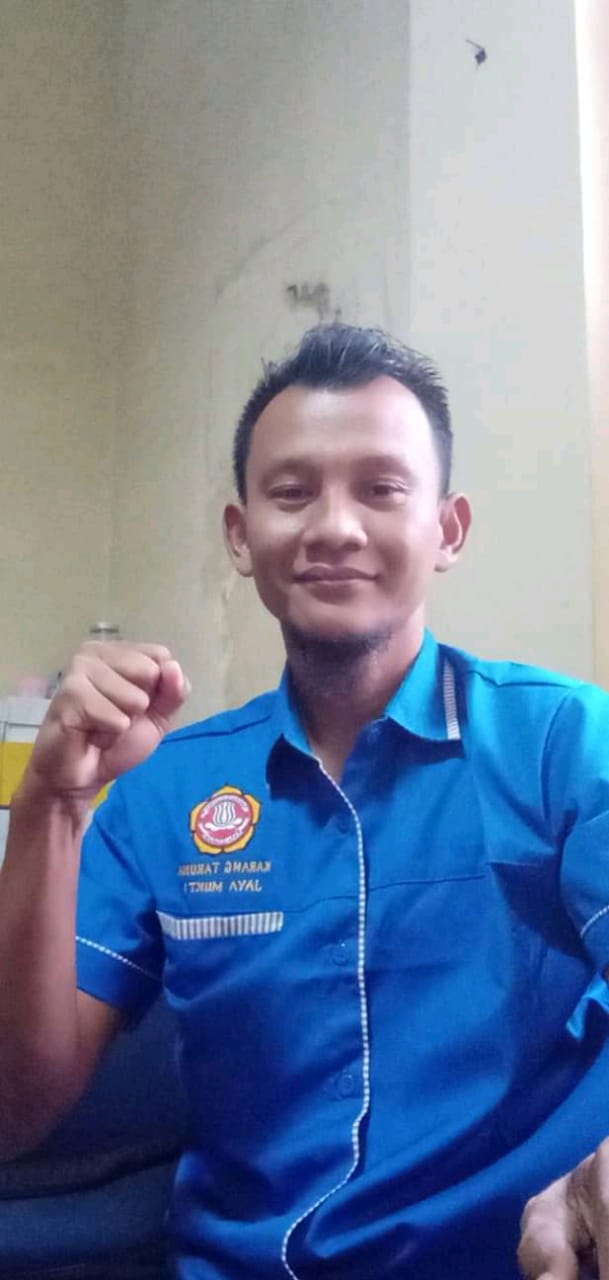 Ketua Karang Taruna Kelurahan Jaya Mukti Dedek Fernanda Apresiasi Polres Dumai