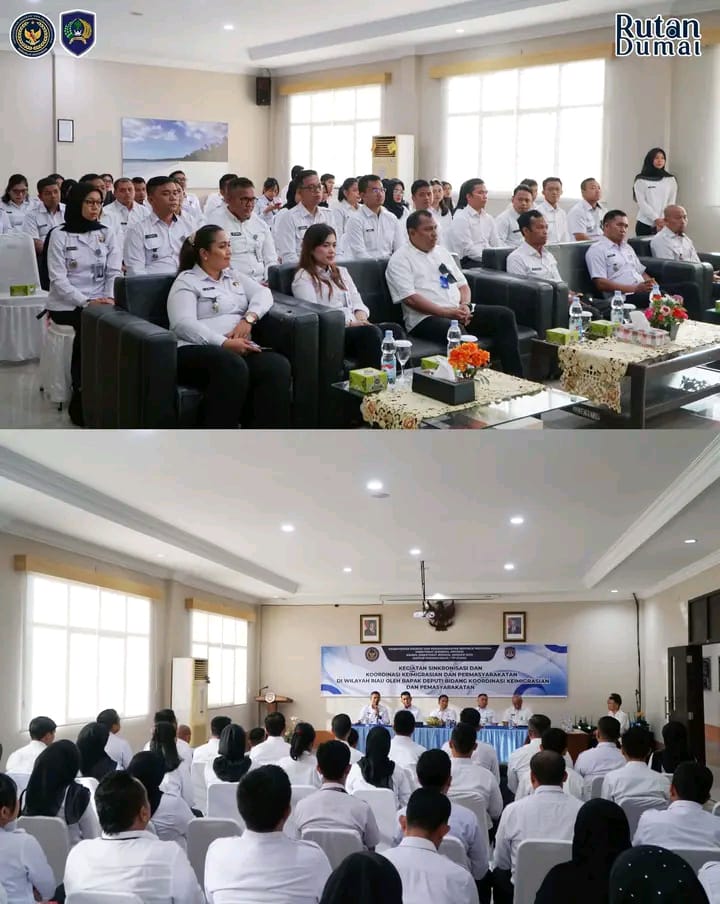 Karutan Dumai Ikuti Penguatan Deputi Bidang Koordinasi Imipas Di Kanim Dumai
