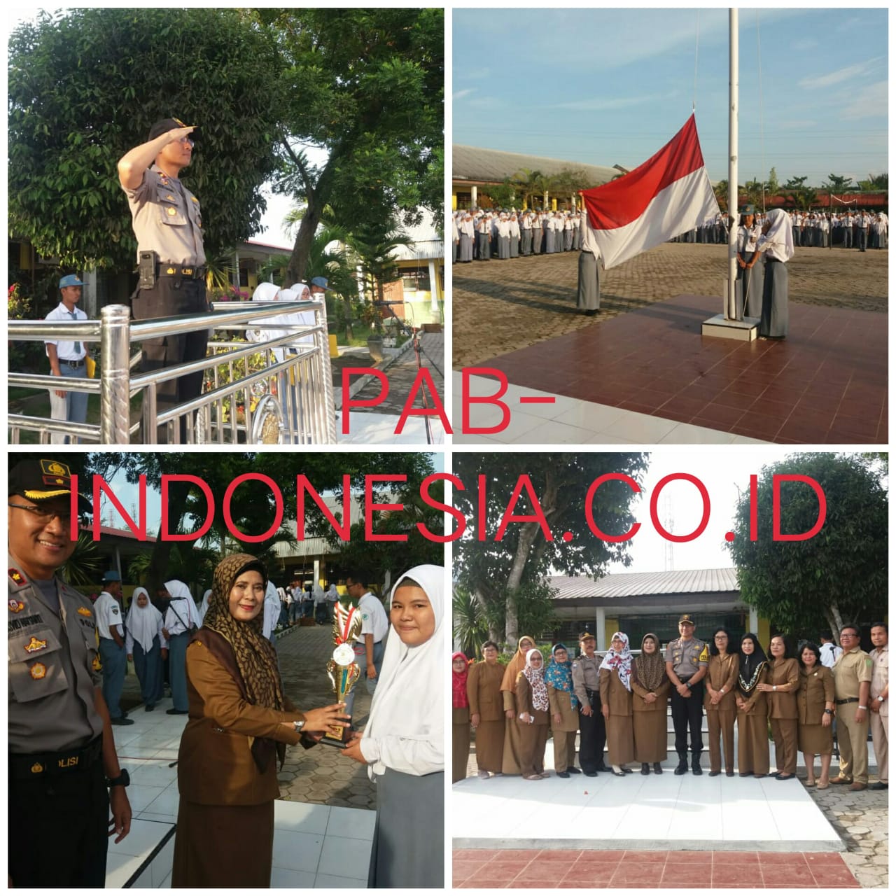 Sampaikan Pesan Kamtibmas, Kapolsek Medan Labuhan Irup Di SMA Negeri 16