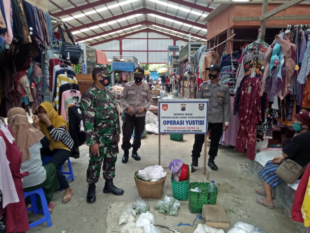 Patroli Yustisi Sasar Pasar Tradisional Juwangi