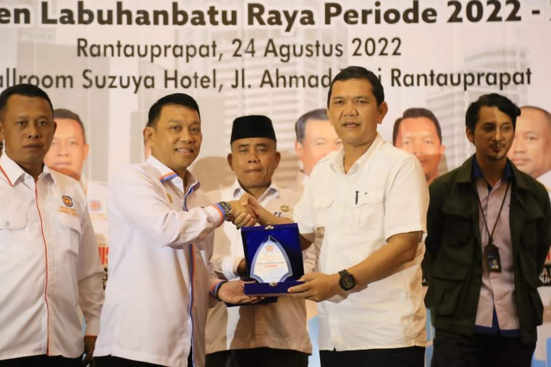 Bupati Labuhanbatu hadiri pelantikan Pengurus Komisariat REI Labuhanbatu dan Labusel Priode 2022-202