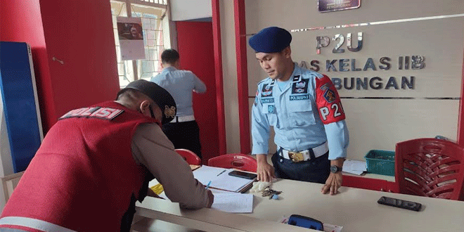 Lapas Panyabungan dan Polres Madina Bersinergi